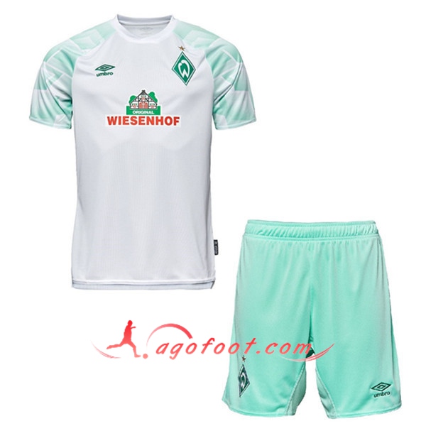 Maillot de Foot Werder Bremen Enfant Exterieur 20/21