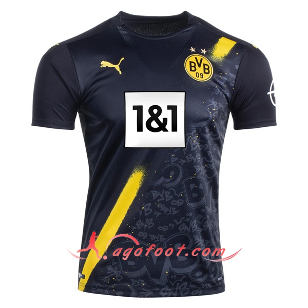 Maillot Foot Dortmund BVB Exterieur Floqué 20/21