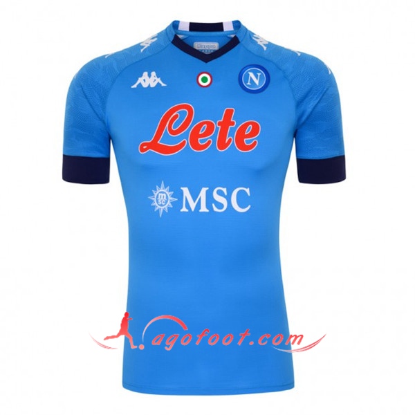 Maillot Foot SSC Naples Domicile Floqué 20/21