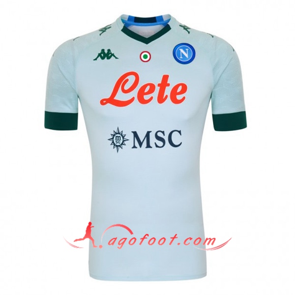 Maillot Foot SSC Naples Exterieur Floqué 20/21
