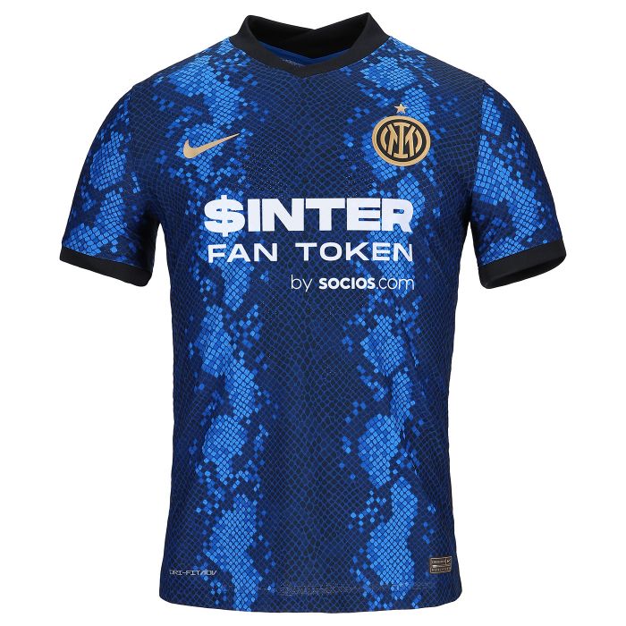 Nouveau Maillot de Foot Inter Milan Domicile 2021/2022