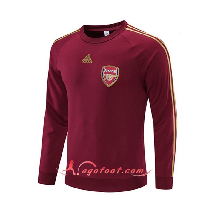 Sweatshirt Training FC Arsenal Rouge 2021/2022