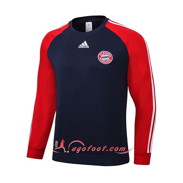 Sweatshirt Training Bayern Munich Noir/Rouge 2021/2022