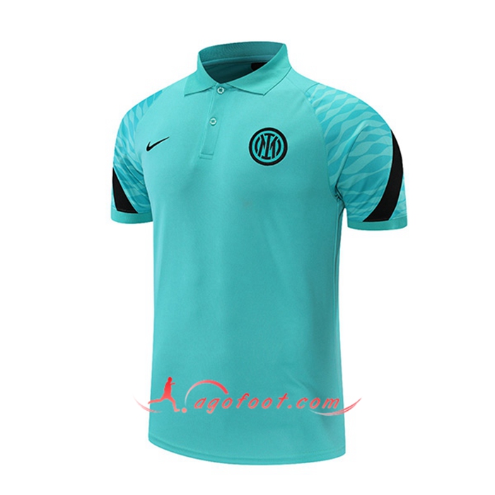 Polo Foot Inter Milan Vert/Noir 2021/2022