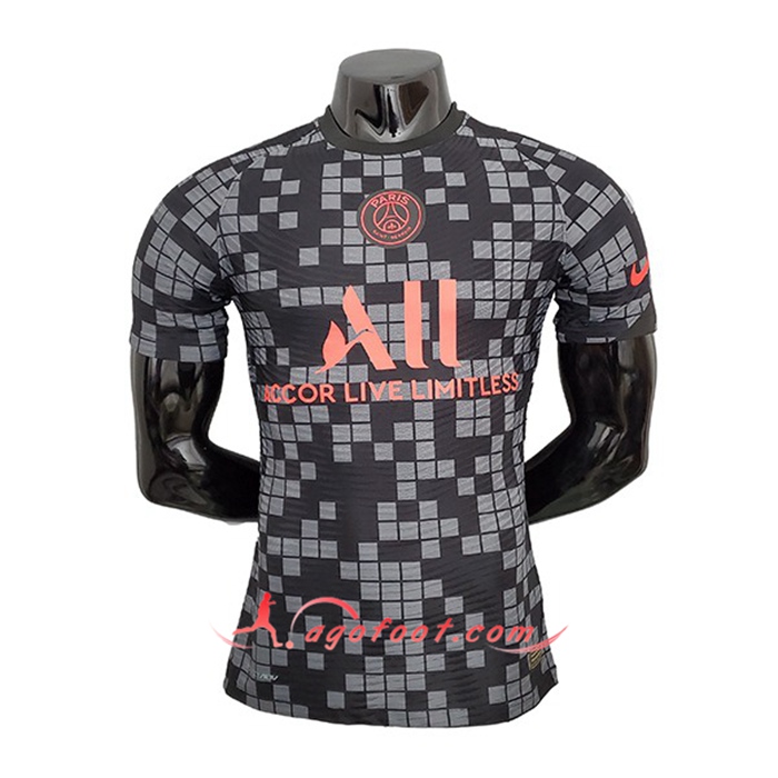 Training T-Shirts Jordan PSG Noir/Gris 2021/2022