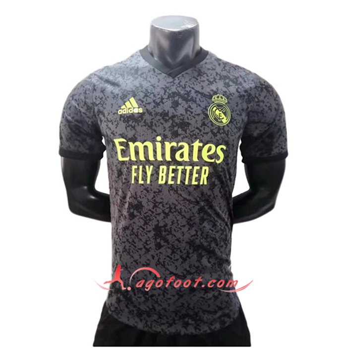 Training T-Shirts Real Madrid Noir/Gris2021/2022