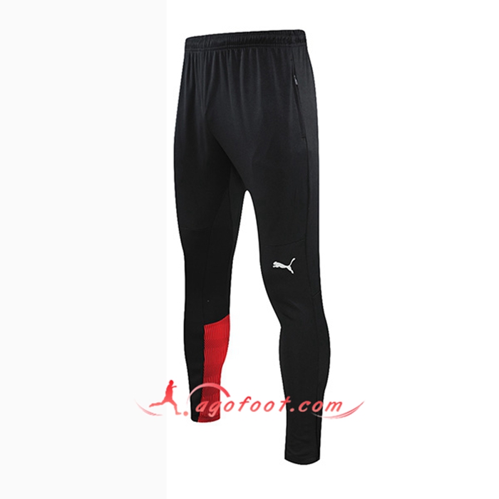 Training Pantalon Foot Manchester City Noir/Rouge 2021/2022