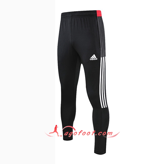 Training Pantalon Foot FC Arsenal Noir/Blanc/Rouge 2021/2022