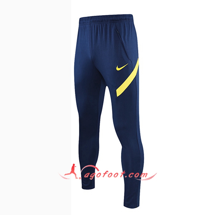 Training Pantalon Foot FC Chelsea Bleu/Jaune 2021/2022