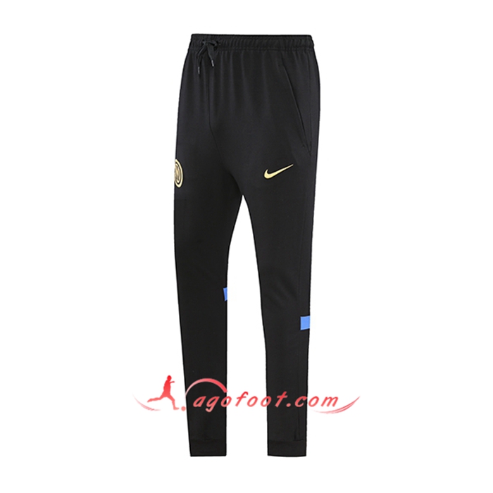 Training Pantalon Foot Inter Milan Noir/Bleu 2021/2022