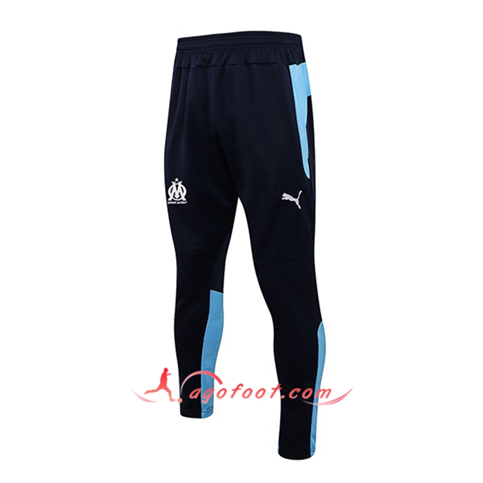 Training Pantalon Foot Marseille OM Bleu/Noir 2021/2022