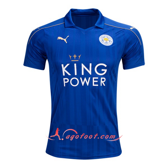 Maillot de Foot Leicester City Retro Domicile 2016/2017