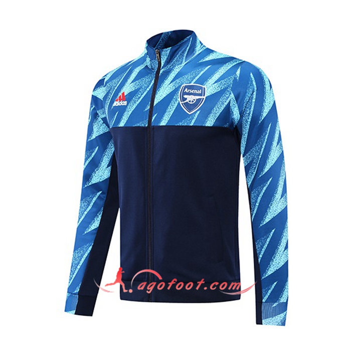 Veste Foot FC Arsenal Bleu Marin/Bleu 2021/2022
