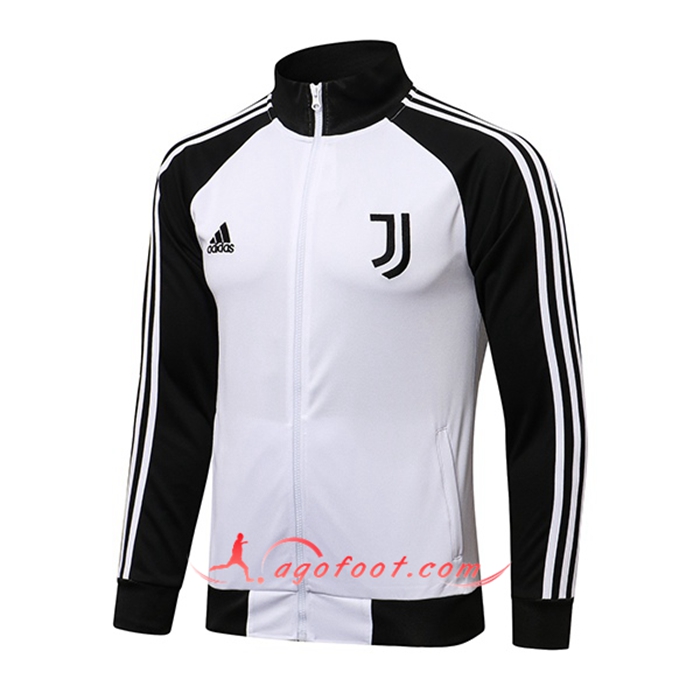 Veste Foot Juventus Blanc/Noir 2021/2022