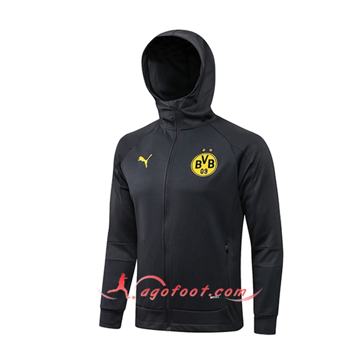 Veste A Capuche Dortmund BVB Gris 2021/2022