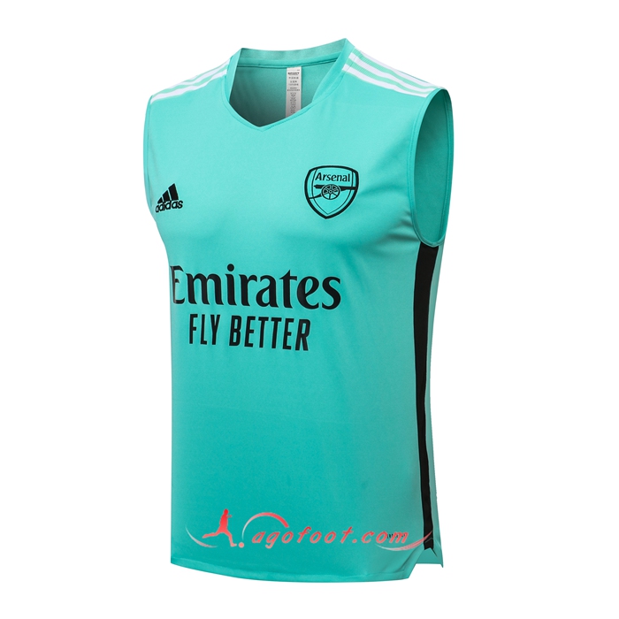 Training T-Shirts Debardeur FC Arsenal Noir/Blanc 2021/2022