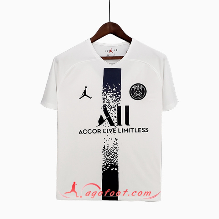 Maillot de Foot PSG Jordan Special Edition Noir/Blanc 2022/2023
