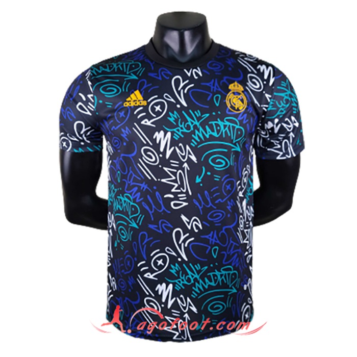 Training T-Shirts Real Madrid Noir/Rouge 2022/2023