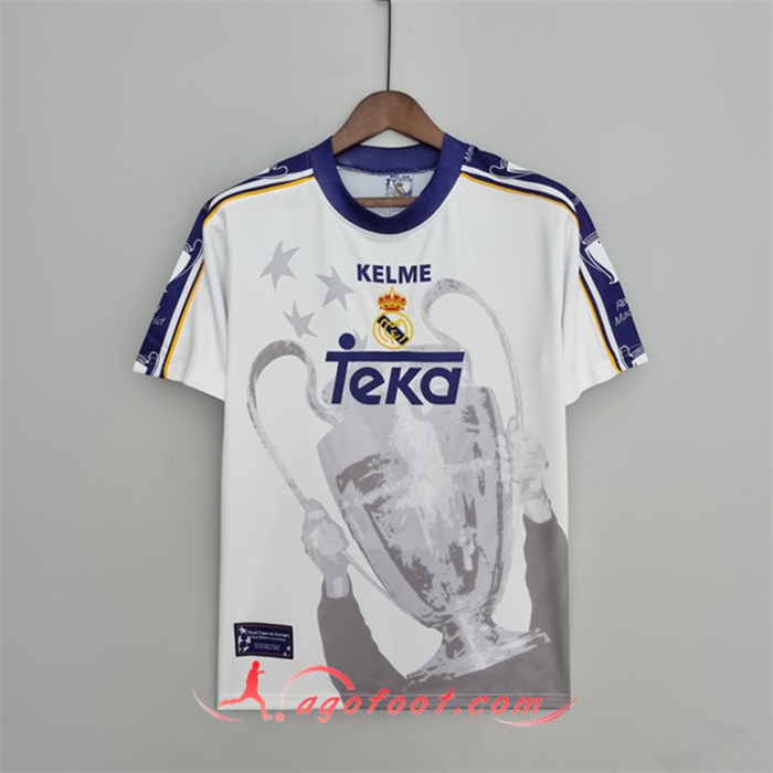Maillot de Foot Real Madrid Retro Champions League 7 1996/1997