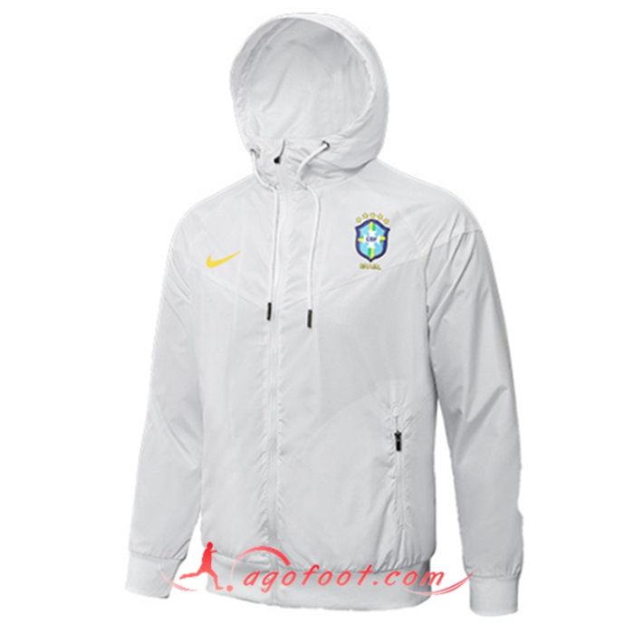 Coupe-Vent Bresil Blanc 2022/2023