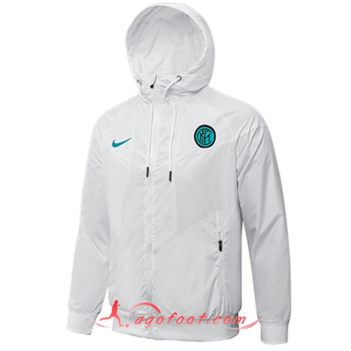 Coupe-Vent Inter Milan Blanc 2022/2023