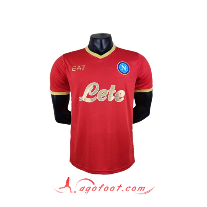 Maillot de Foot SSC Naples Rouge Special Version 2021/2022