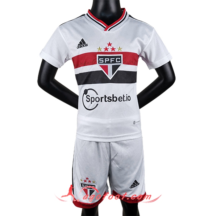 Maillot de Foot Sao Paulo FC Enfant Domicile 2022/2023
