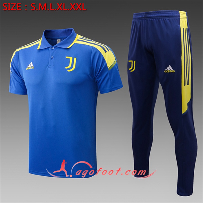 Ensemble Polo Juventus + Pantalon Bleu 2022/2023