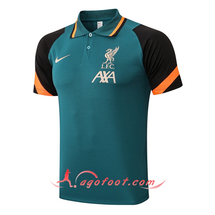 Polo Foot FC Liverpool Vert 2022/2023