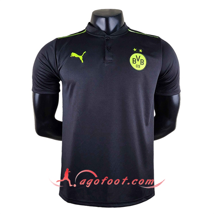 Polo Foot Dortmund BVB Noir 2022/2023