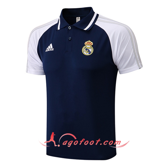Polo Foot Real Madrid Bleu Marine 2022/2023
