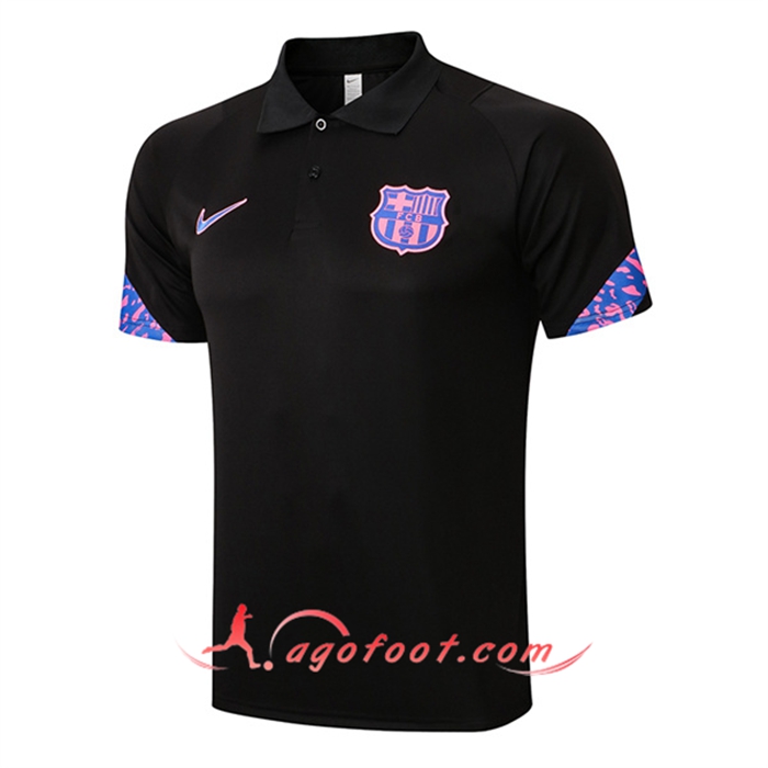 Polo Foot FC Barcelone Noir 2022/2023