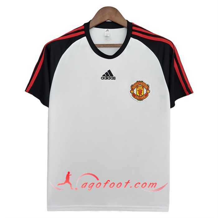 Training T-Shirts Manchester United Blanc 2022/2023