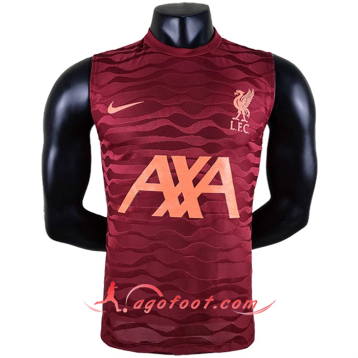 Training Sans Manches FC Liverpool Rouge 2022/2023