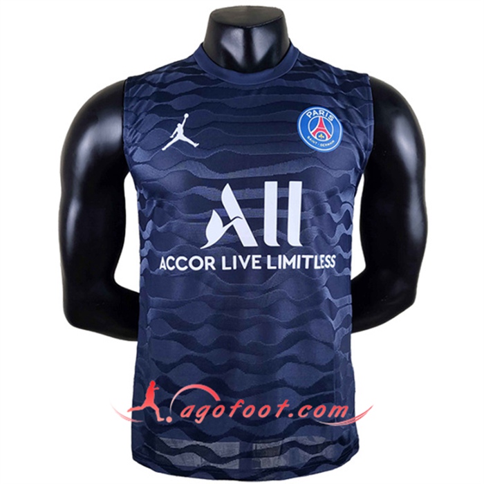 Training Sans Manches Jordan PSG Bleu Marine 2022/2023