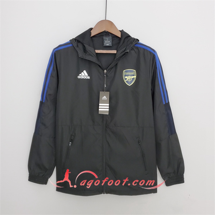 Coupe-Vent Arsenal Noir 2022/2023