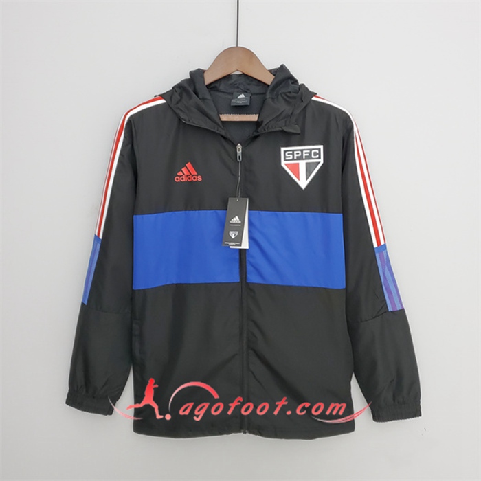 Coupe-Vent Sao Paulo FC Blue/Noir 2022/2023