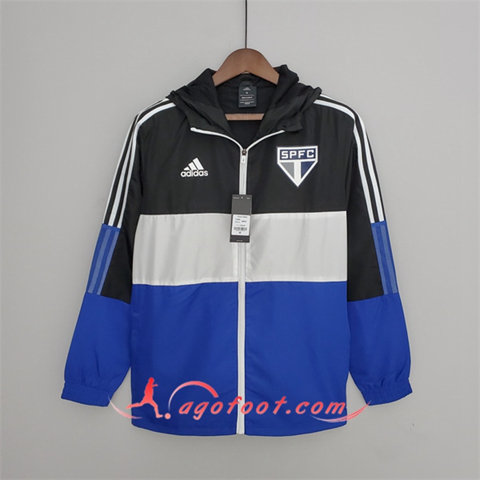 Coupe-Vent Sao Paulo FC Blanc/Blue/Noir 2022/2023