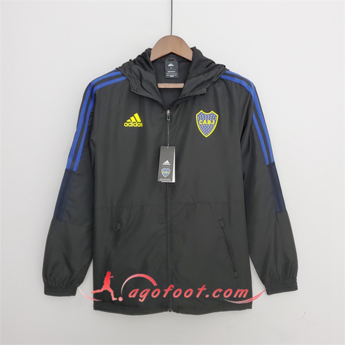 Coupe-Vent Boca Juniors Noir 2022/2023