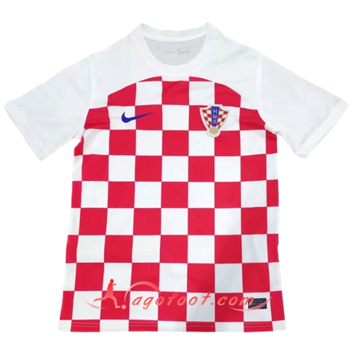 Maillot Equipe Foot Croatie Domicile 2022/2023