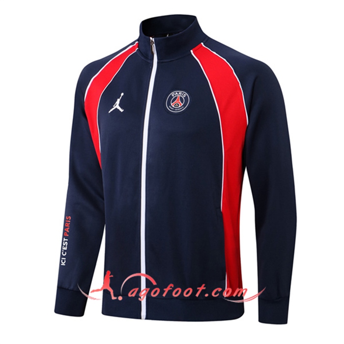 Veste Foot Jordan PSG Bleu Marin 2022/2023
