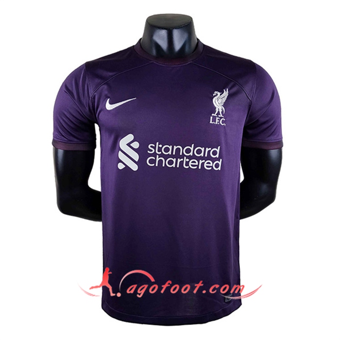 Maillot de Foot FC Liverpool Pourpre 2022/2023