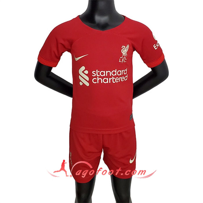 Maillot de Foot FC Liverpool Enfant Domicile 2022/2023