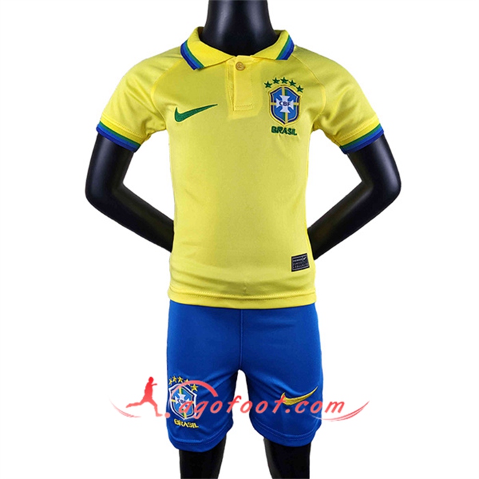 Maillot de Foot Bresil Enfant Domicile 2022/2023
