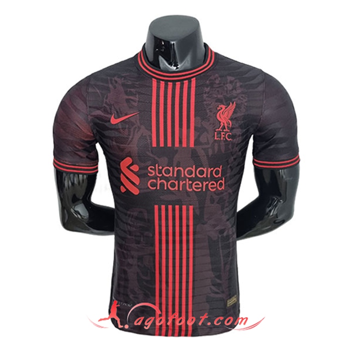 Training T-Shirts FC Liverpool Player Version Rouge/Noir 2022/2023
