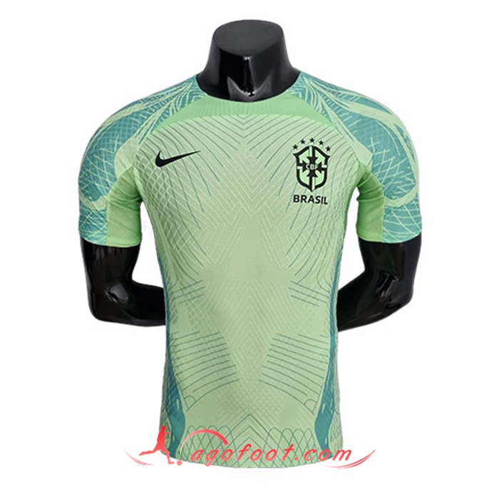 Training T-Shirts Bresil Player Version Vert 2022/2023
