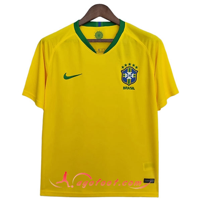 Maillot de Foot Bresil Retro Domicile 2018