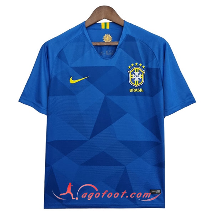Maillot de Foot Bresil Retro Exterieur 2018