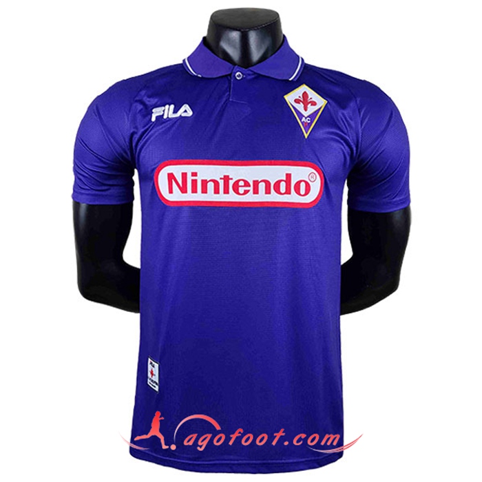 Maillot de Foot ACF Fiorentina Retro Domicile 1998/1999