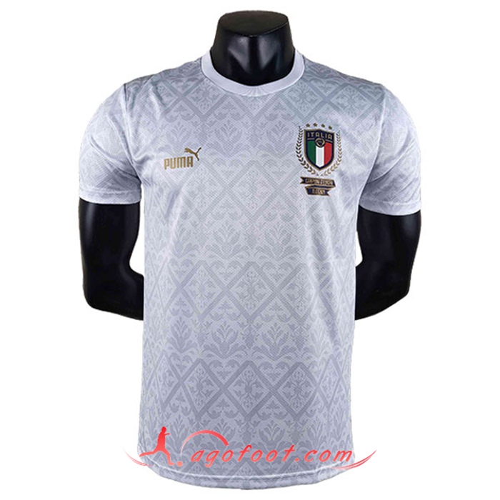 Maillot Equipe Foot Italie Commemorative Edition Blanc 2022